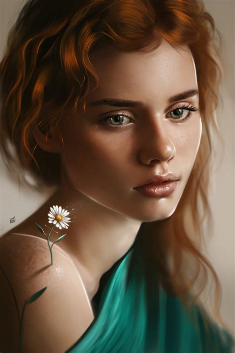 Draw and Paint Realistic Portraits .